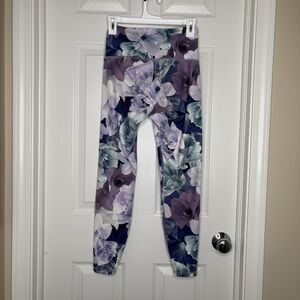 Floral Leggings by Old Navy - Blue and Purple